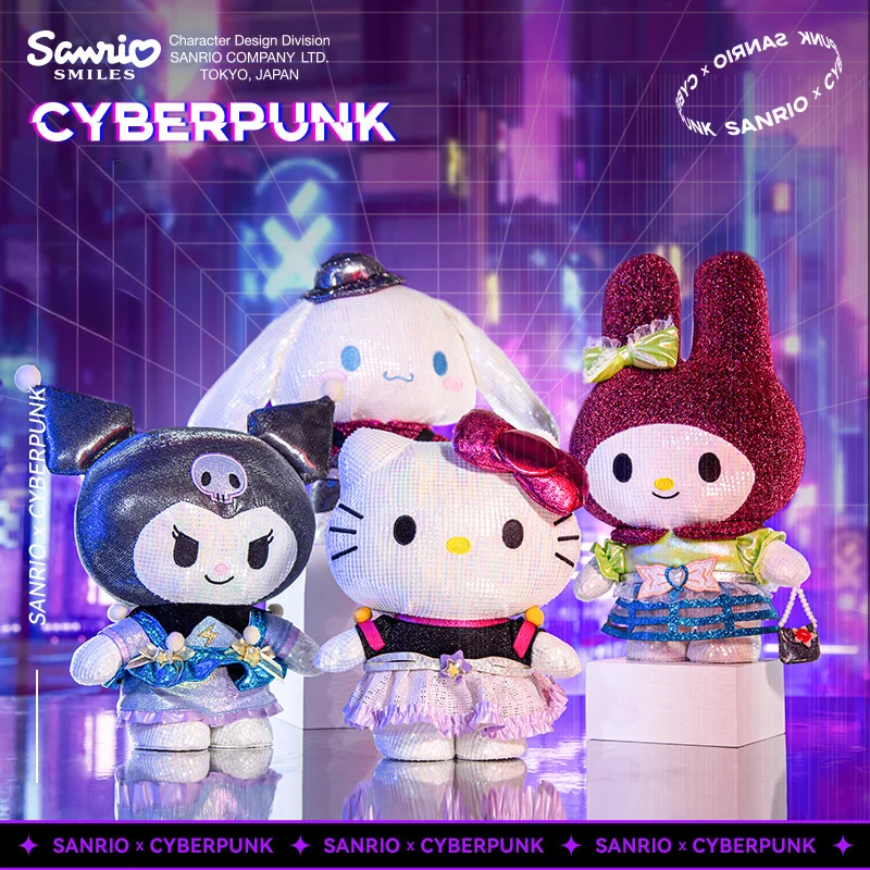 

Sanrio Kuromi My Melody Cinnamoroll Hello Kitty плюшевые игрушки куклы мультфильм мягкий подарок Девочка милая кукла детские подарки на день рождения Рождество