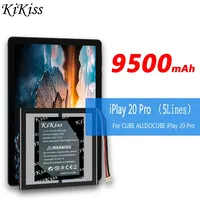 9500mAh KiKiss Battery for CUBE ALLDOCUBE iPlay 20 Pro Replacement High Capacity Batteries