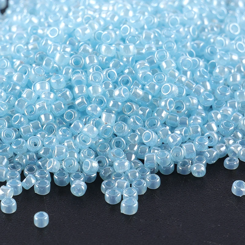 10g Tube Importiert aus Japan TOHO15/0 Einfarbige Runde Rocailles-Perlen Schmuckzubehör, Geeignet für Alle Arten von DIY-Handarbeiten – Detail 6