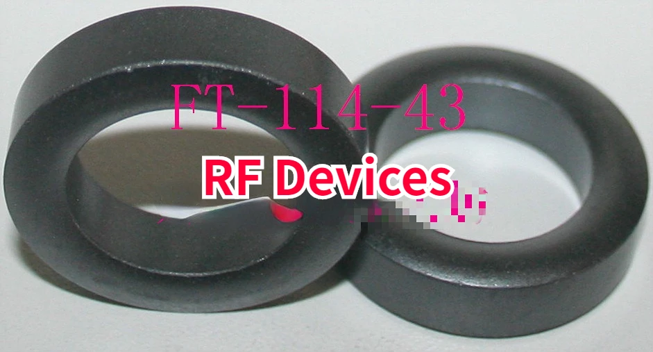 Núcleo da ferrite do rf de 1 peça: ft-114-43