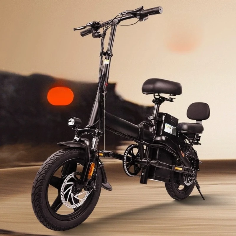 

Electric vehicle F7PRO new national standard folding electric bicycle lithium battery driving small long battery car