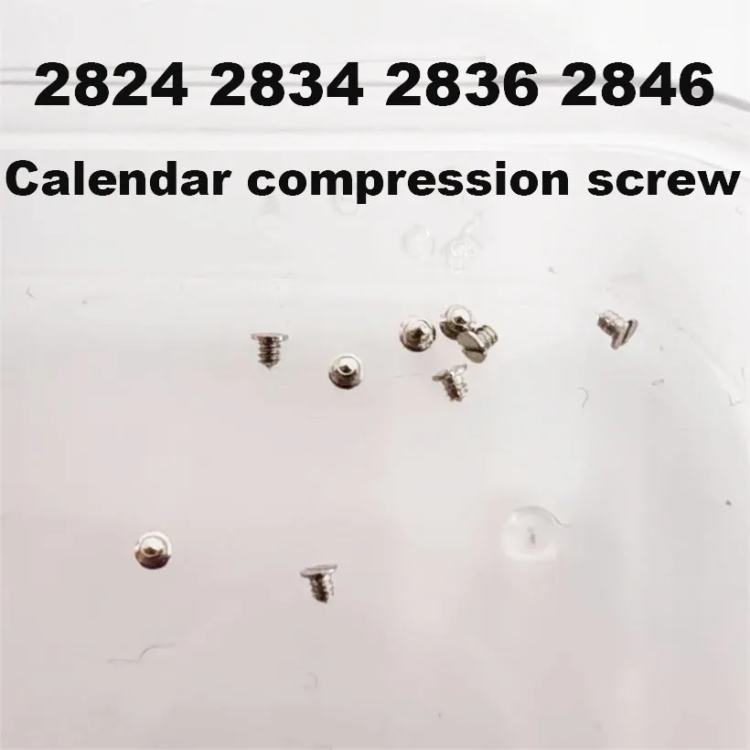 Watch Accessories Suitable For 2824 2834 2836 2846 Movements Loose Parts Calendar Compression Screw Watch Repair Parts