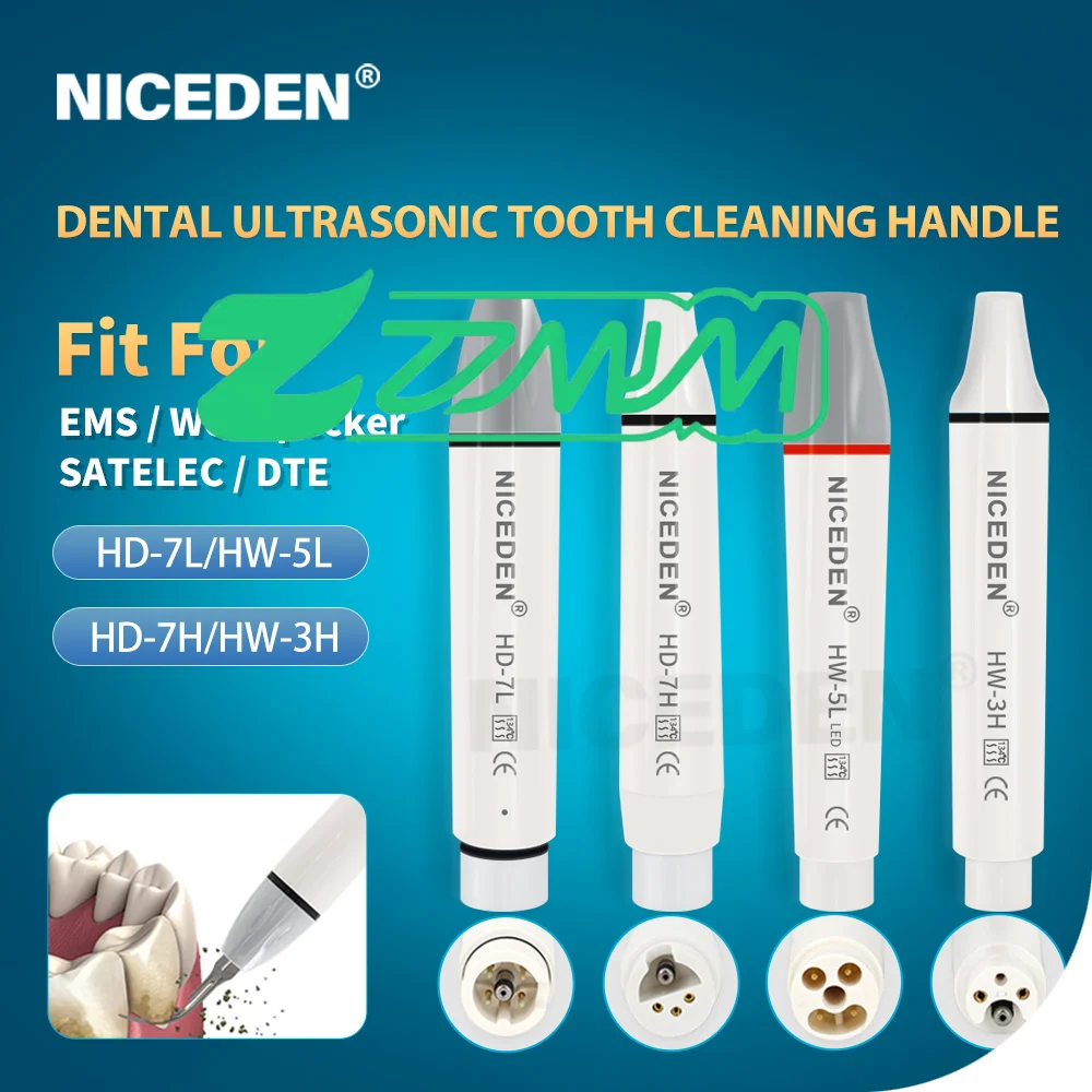 

Ручка машины для чистки ден Тала HW-5L Дятел с подсветкой Универсальный адаптер HW-3H Дятел Сайтамали