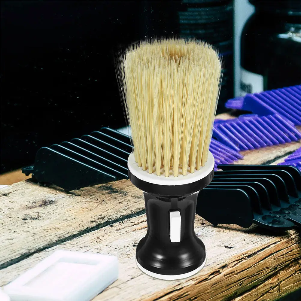 

4Pcs Barber Neck Duster Brush Detachable Head Powder Applicator Soft Bristle Hair Cleaning Haircut Scalp Massage Salon Home Use