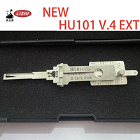 Lishi 2in1 HU101 V.4-EXT Decoder  New Volvo and Land Rover with Concealed door locksmiths tool