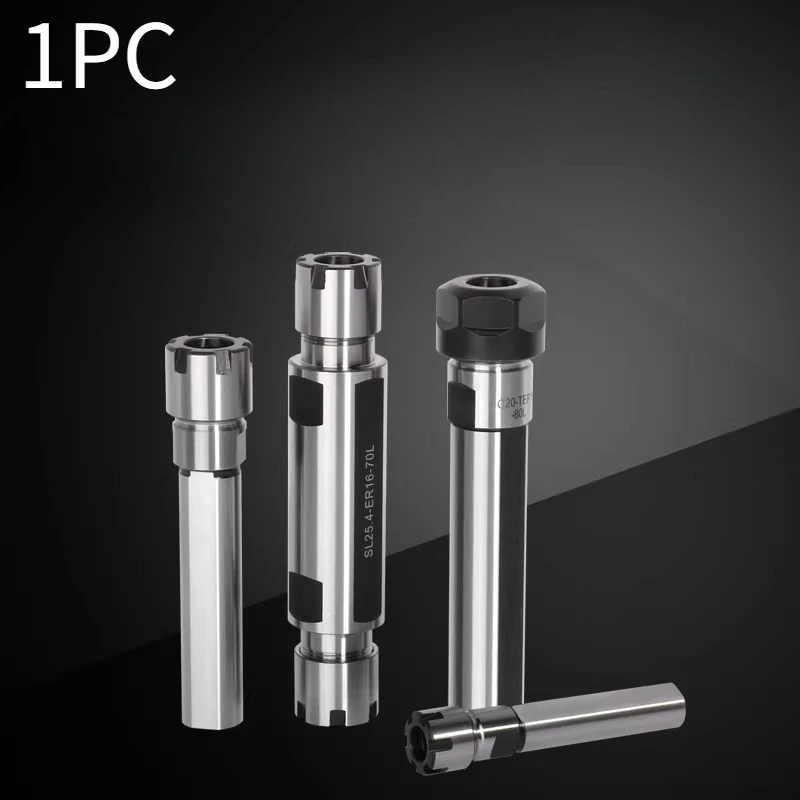 

1PC Single head Swiss lathe ER Extension Rod Drilling shaft Fixed ER16 Knife Rod Drill Shank SL 16 19 22 25.4mm High Precision