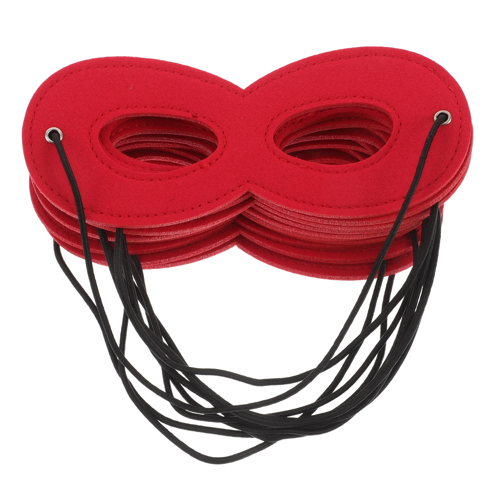 

10 Pcs Eyepatch Costume Masks Diy Superhero Decorations Cosplay Make Colorful Party Easy-wear