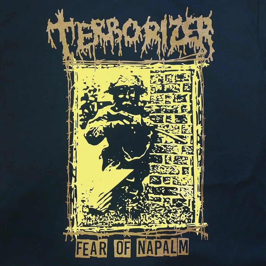 Terrorizer band Fear Of Napalm T-shirt black Unisex All sizes S-5Xl 2F353