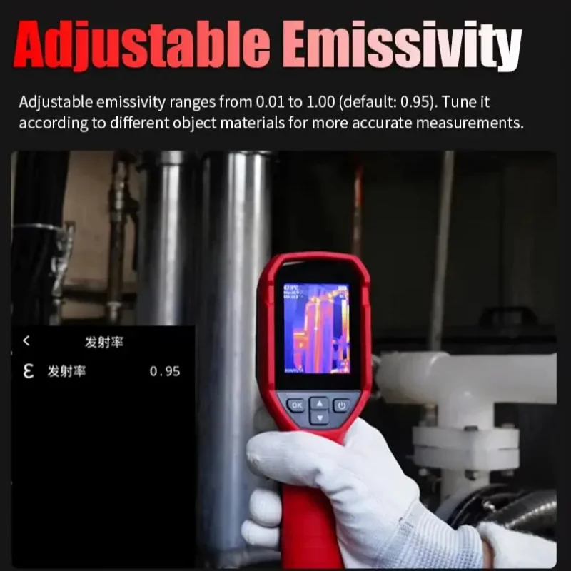 UNI-T UTi120S PLUS Thermal Camera Super Infrared Resolution 240x180 Handheld Thermal Imager Professional Thermal Imaging Camera view 6