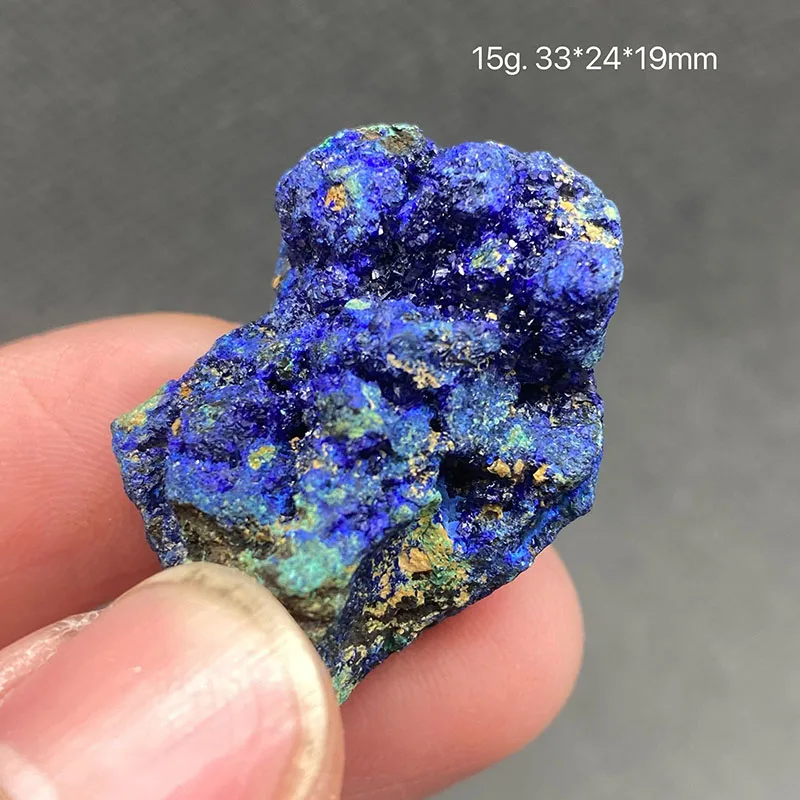 

100% natural azurite and malachite symbiotic raw stone mineral specimen healing crystal gem collection