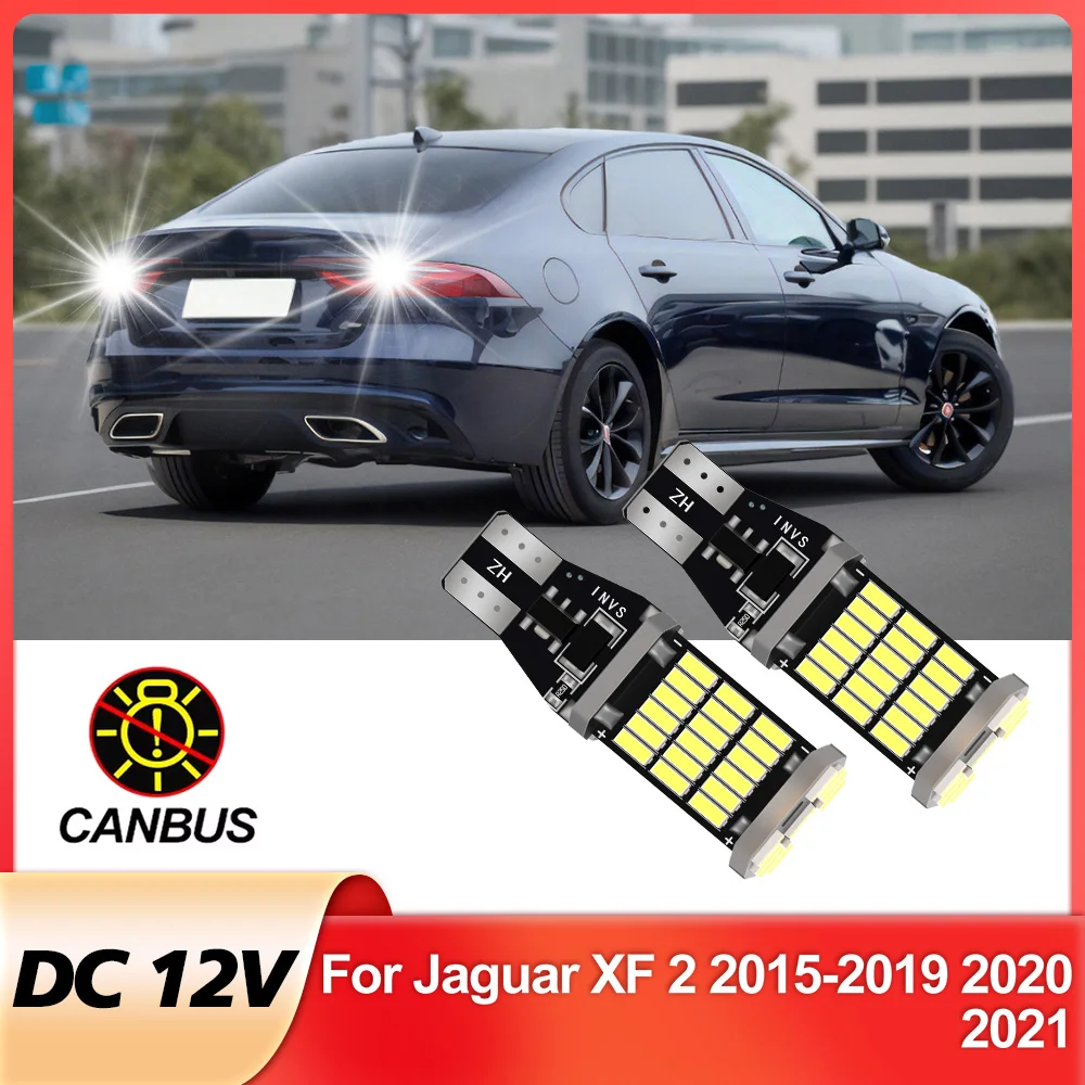 

2 шт. светодиодный фонарь заднего хода для Jaguar XF 2, аксессуары 2015 2016 2017 2018 2019 2020 2021 резервный фонарь