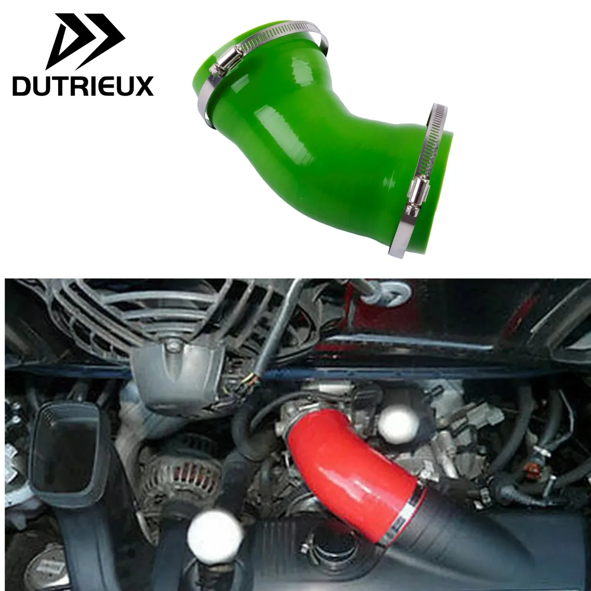 Wąż dolotowy powietrza do Porsche 996 i 997 Carrera C2 C4 bez turbo + KLAPY