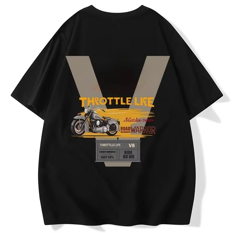 2026-novo-estilo-americano-verao-outono-e-inverno-tendencia-da-motocicleta-camisetas-de-manga-curta-masculinas-e-femininas-feitas-de-algodao-puro