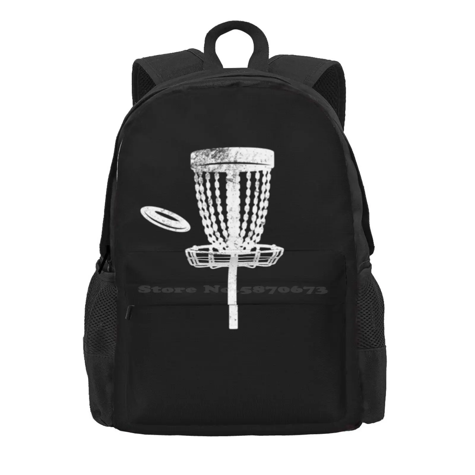 Disc Golf Basket Vintage Hot Sale Schoolbag Backpack Fashion Bags Disc Golf Basket Disc Golf Retro Disc Golf Vintage How To