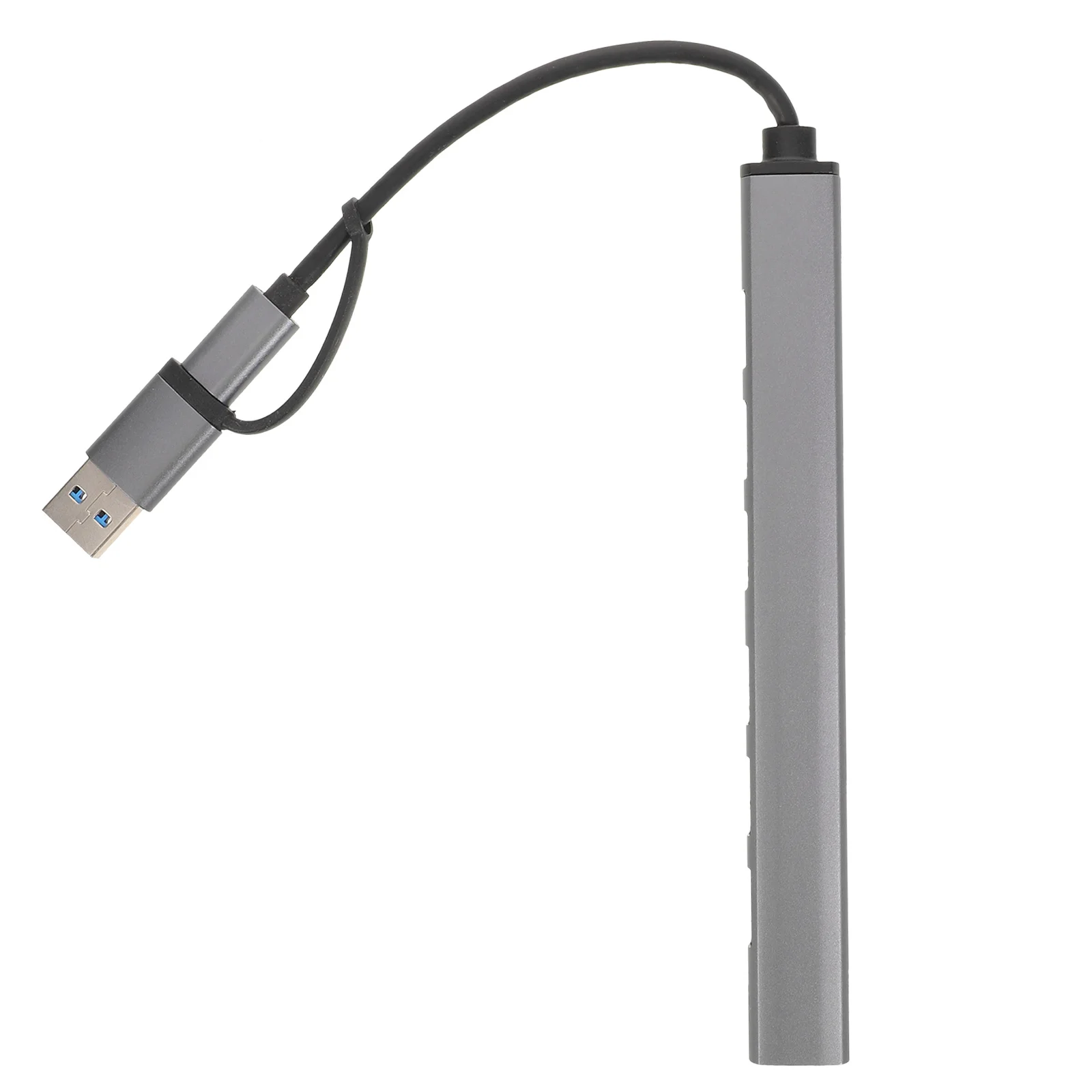 

7-Port High-Speed USB Hub Multi-Function Expansion Dock Desktop Pc Laptop Tablet Portable USB Port Extender Desk Extender