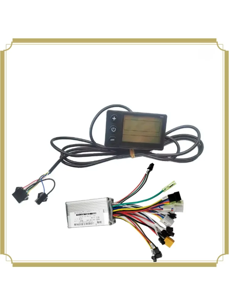 AliExpress NONE S866 LCD Display Brushless Controller 20A 24V 36V 48V for 250W 350W Electric Bicycle Scooter Upgrade Parts