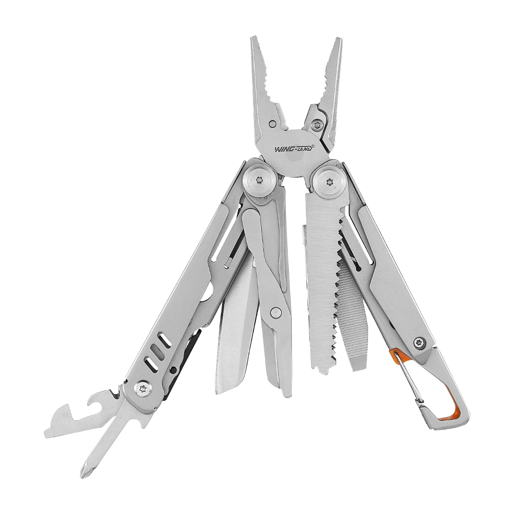 Camping Multifunction Pliers Tools Stainless Steel Folding Knife File Saw Plier Multi Tool