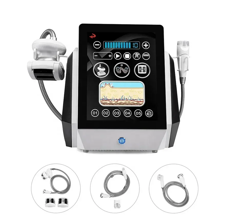 Professional 3in1 Vacuum Roller Body Shaping Machine Weight Loss Face Massage Skin Lifting Tighten for Beauty
