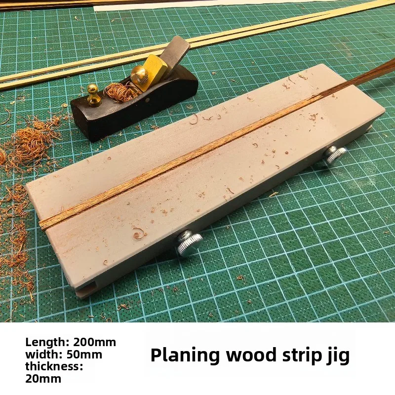 Wood planer jigs, special tools for ship models