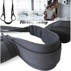 Door Sex Swing with Seat - Sexy Slave Bondage Love Slings for Adult Couples with Adjustable Straps, Holds up to 300lbs