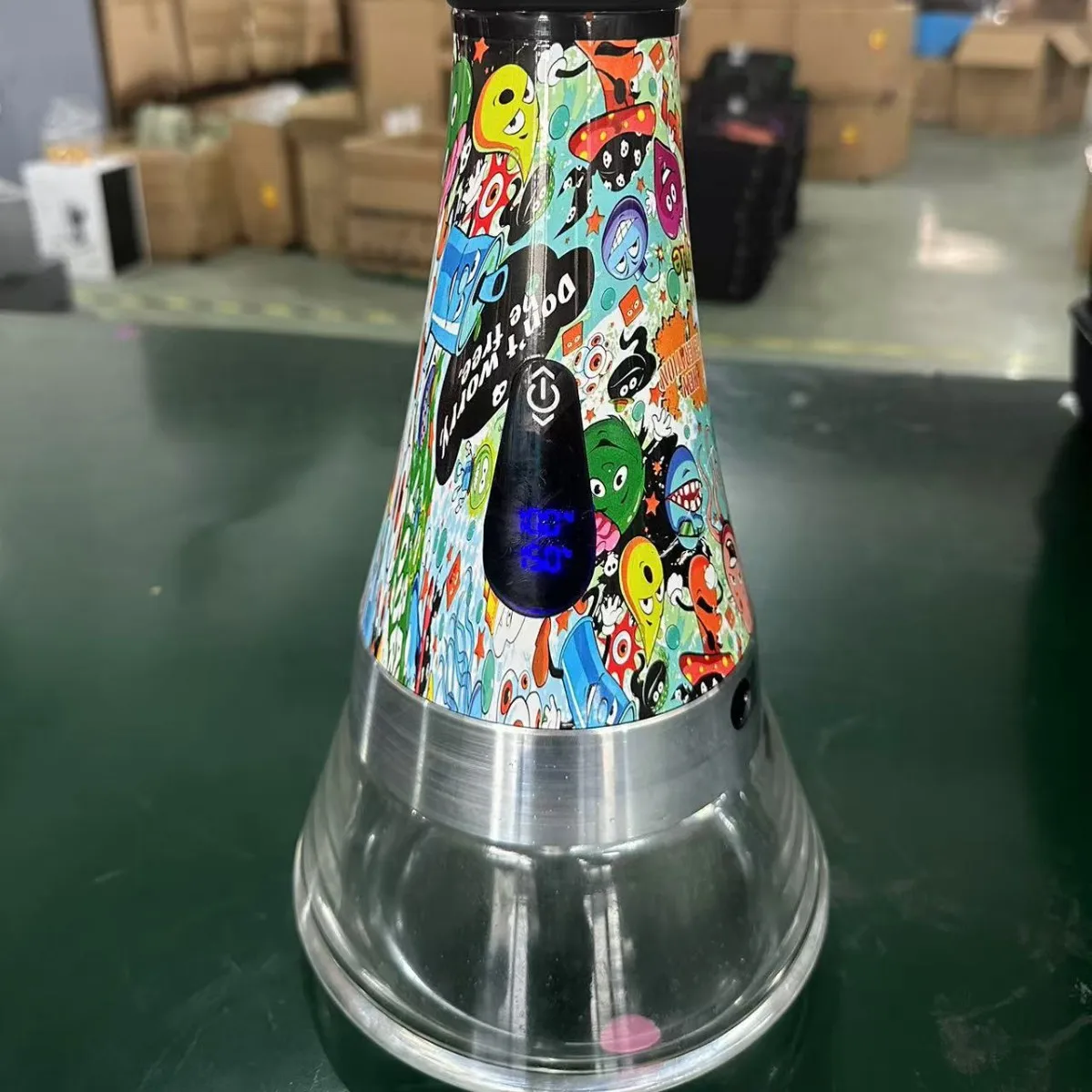 Novo narguilé de gravidade com aquecimento eletrônico