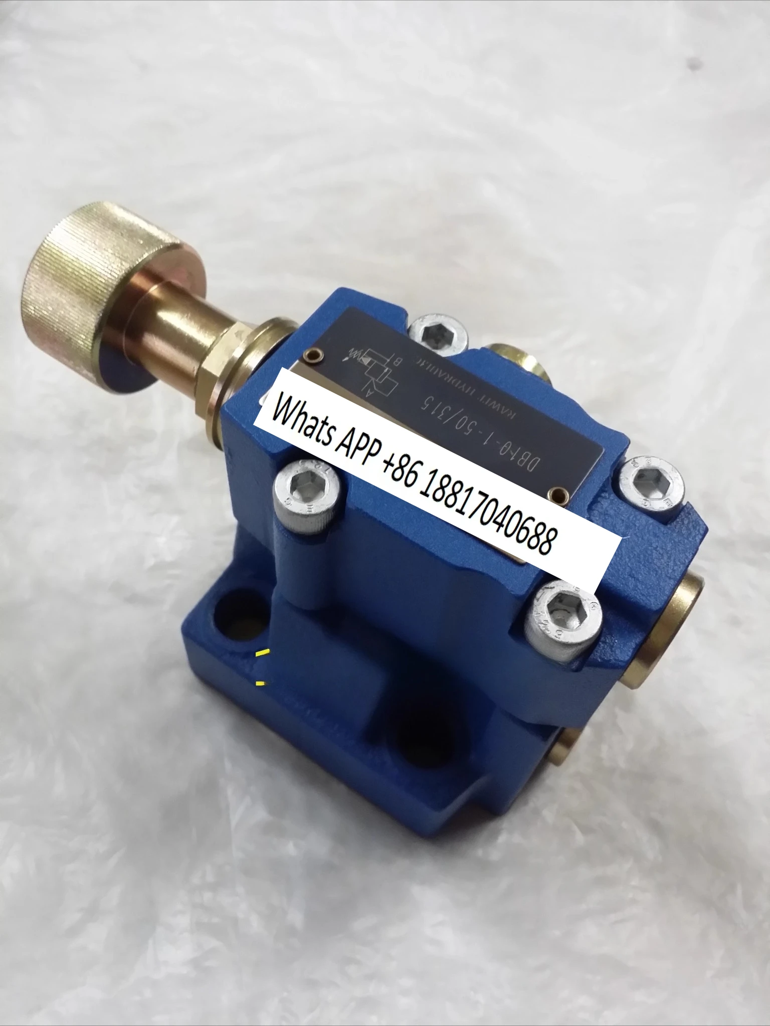 

Pilot operated relief valve DB10-1-50/315 DB10-1-50/200 DB10-1-50/100
