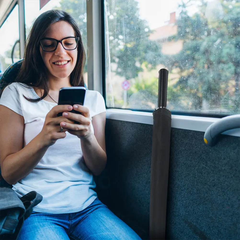 

1pcs Rain Umbrella Protector Cover Durable Pongee Long Handle Storage Bag Waterproof Portable Outdoor Hanging Pouch For Folding