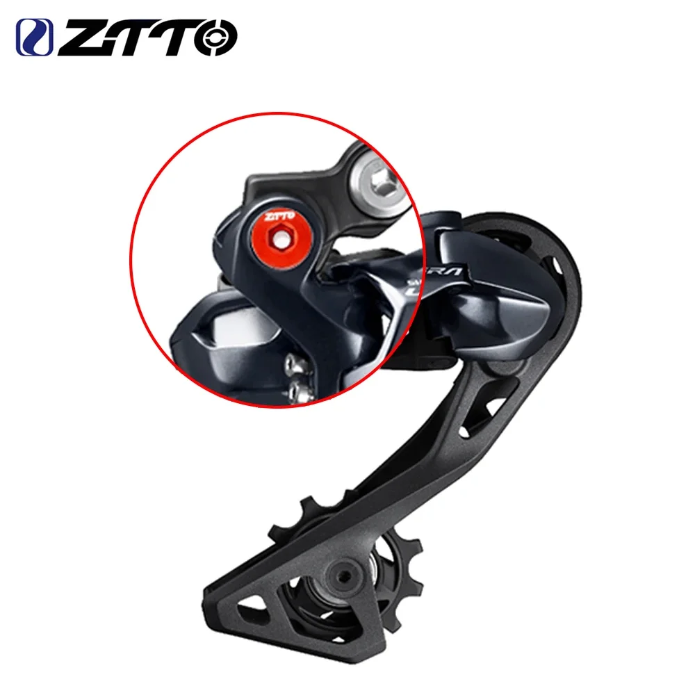 

ZTTO Bicycle Part Shift RD Fixing Axle Screw Road Bike UT R8000 Rear Derailleur Rotation Shaft Bolt Aluminum Alloy M10x20.5mm