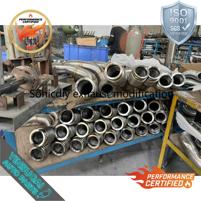 High Quality Stainless Steel Valve Exhaust Catback for 2021-2025 BMW M3 M4 G80 G82 G87 S58 3.0t Exhaust Pipes