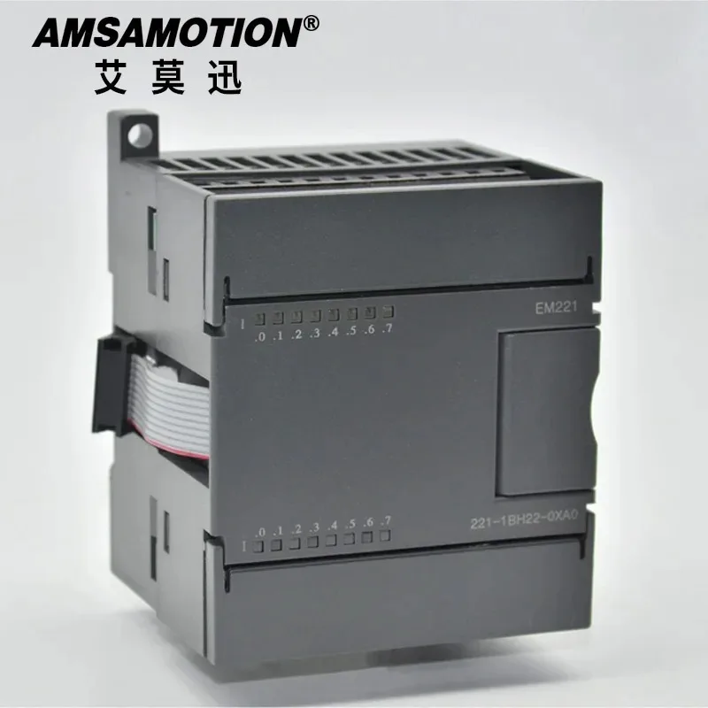 Imagem -03 - Módulo Amsammotion-digital Adequado para Siemens S7200 Plc Entrada 16 24v 2211bf22 8di Em221 6es7 221-1bh220xa8