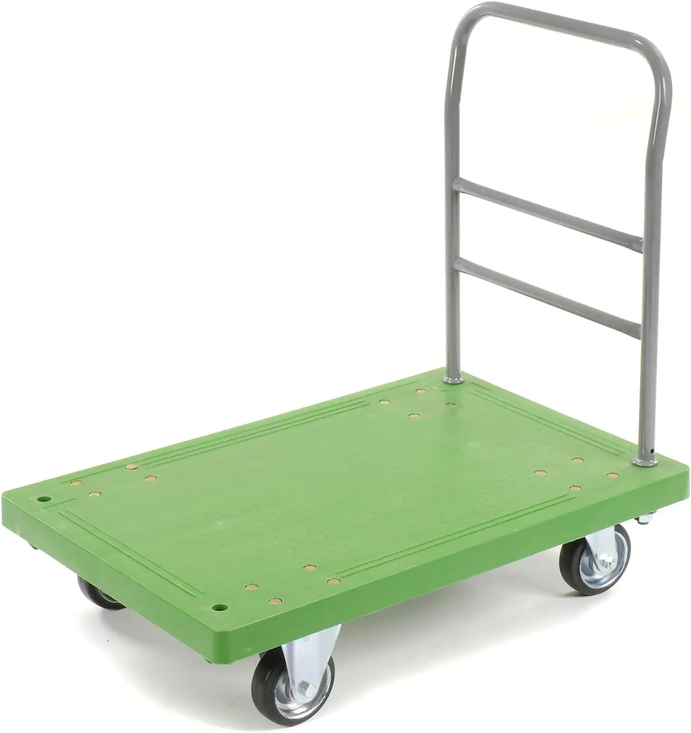 Industrial Plastic Deck Platform Truck 36 x 24 1000 Lb. Capacity