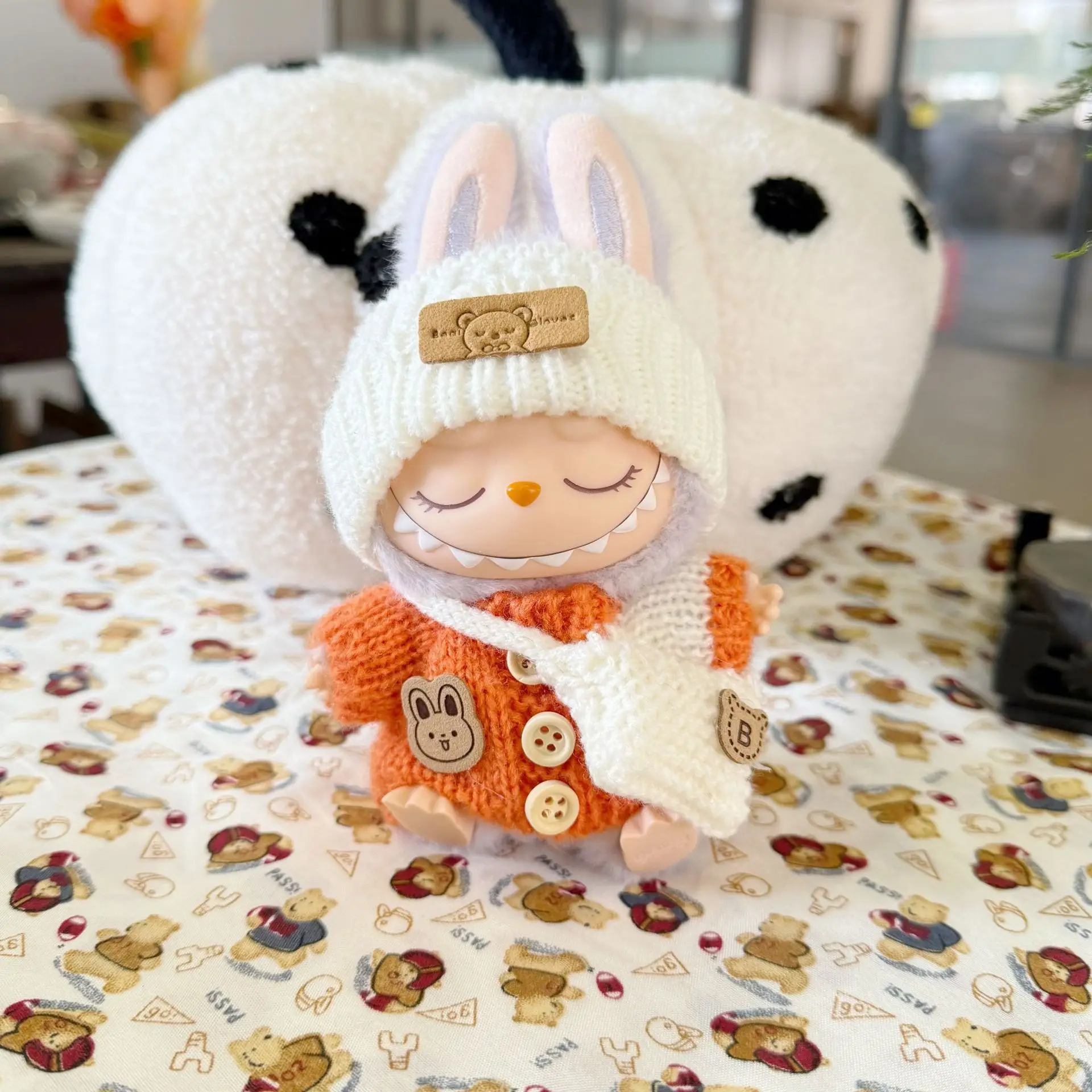 Adatto per vestiti Labubu da 17 cm Tuta carina Gonna vestito V1 V2 V3 Accessori di abbigliamento fai da te Regali creativi per bambini