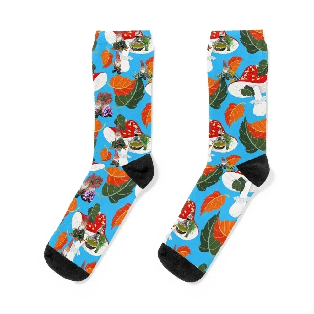 mushroom gnome Socks cool tennis sports stockings Socks For Girls Men's