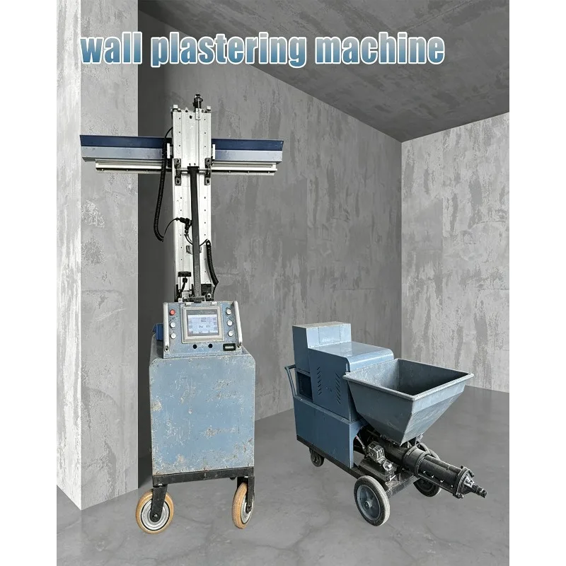 Automatic Intelligent Wall Rendering Robot Wall Plastering Machine,Cement Screeding & Wall Finishing Equipment for Construction