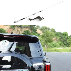Car Tailgate Stainless Steel Antenna Bracket External Modification Accessories Fit For Tank 500 2022 2023 2024