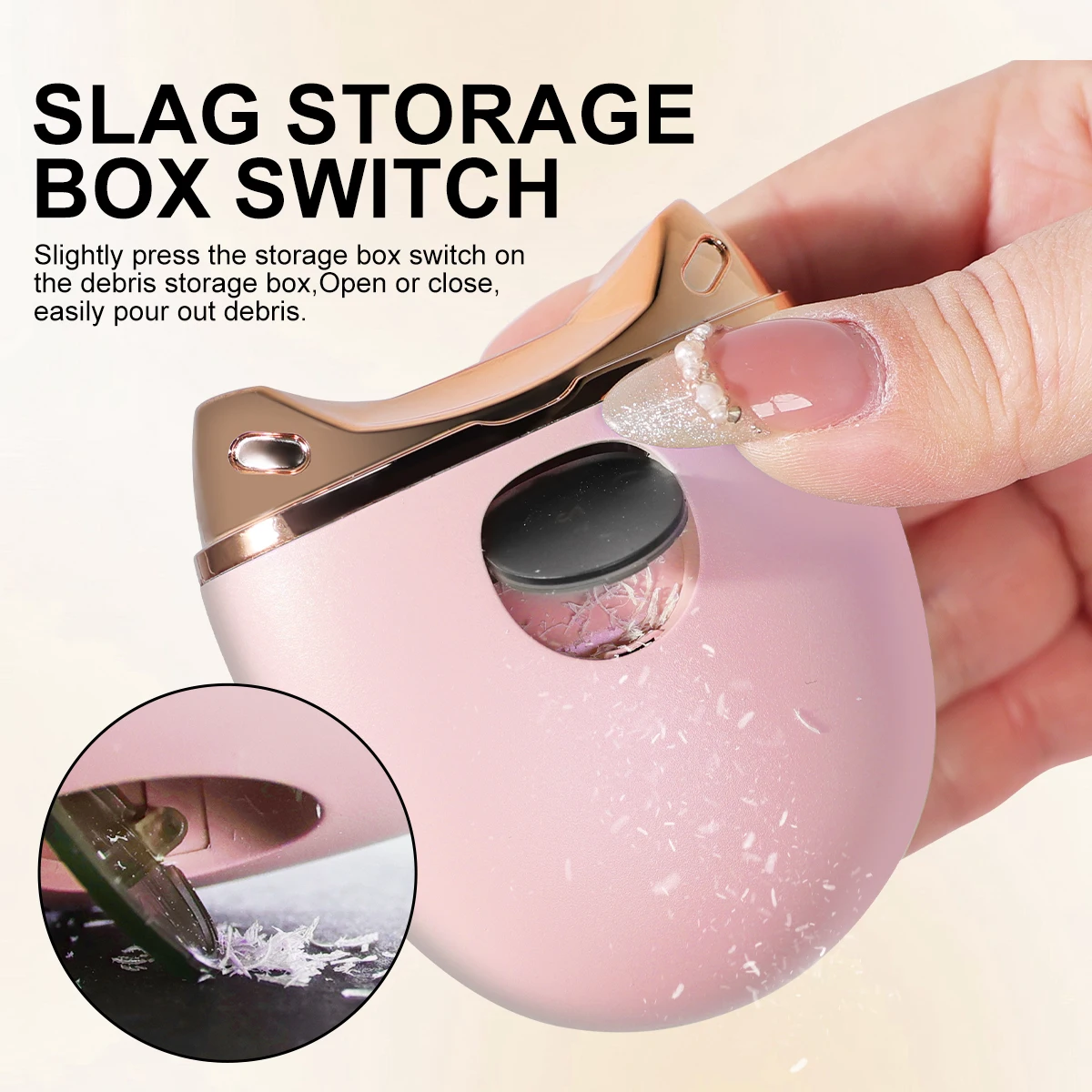 LIMEGIRL coupe-ongles électrique manucure anti-éclaboussures coupe-ongles pour bébé doigt orteil ciseaux pédicure ongles épais coupe outils