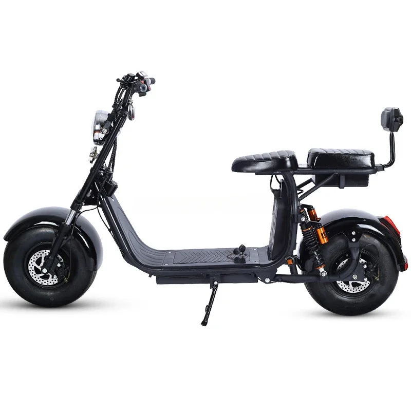 popular model  two removable battery city coco electric scooter/hydralic brake cheap electric motorcycle