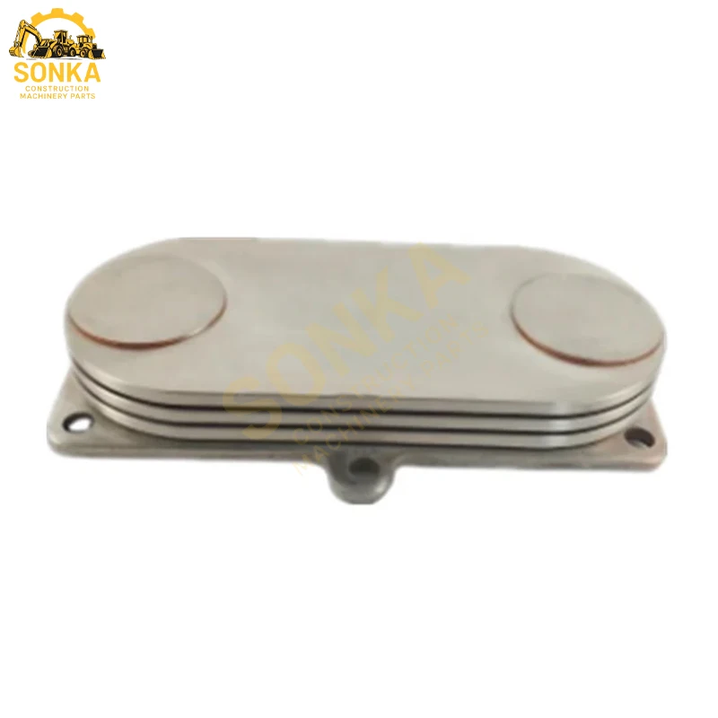RE59812 RE560756 Oil Cooler Compatible with John Deere Engines 3029 4045 6068 4.5L 3.9L 2.9L CD4045 6.8L Backhoe Loaders 310E