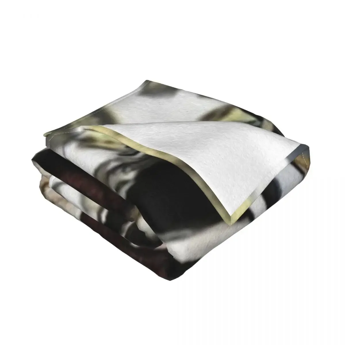 Silly Ghost COD Throw Blanket Cute Blanket Plaid Luxury Throw Blanket Beach Blanket Blankets Sofas Of Decoration