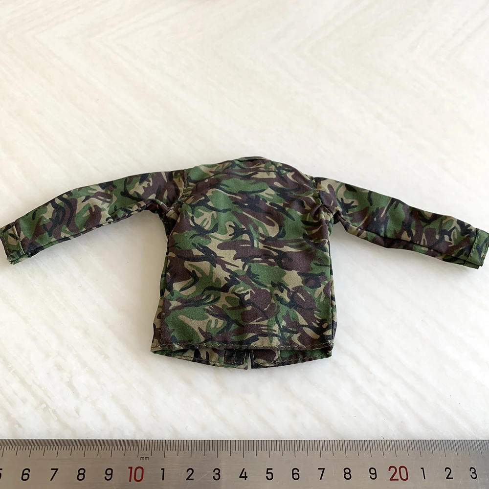 1/6 Scale Female Soldier Camouflage jacket Coat Model Jungle Coat Fit 12'' Body Action Figure Body Accessories