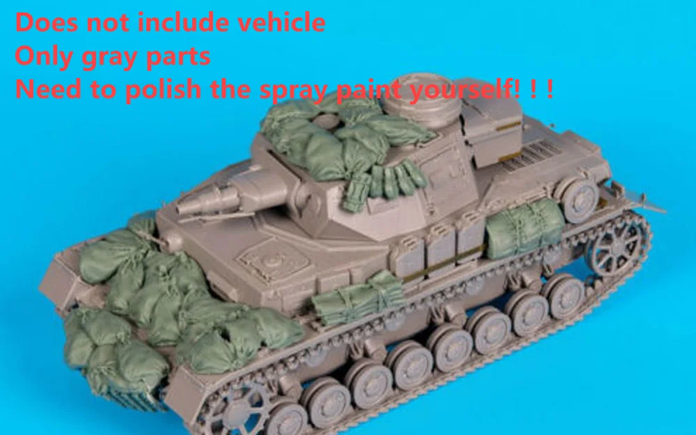 

1:35 Scale Resin Die-casting Armored Vehicle Parts Modification Does Not Include The Unpainted Model Of The Car