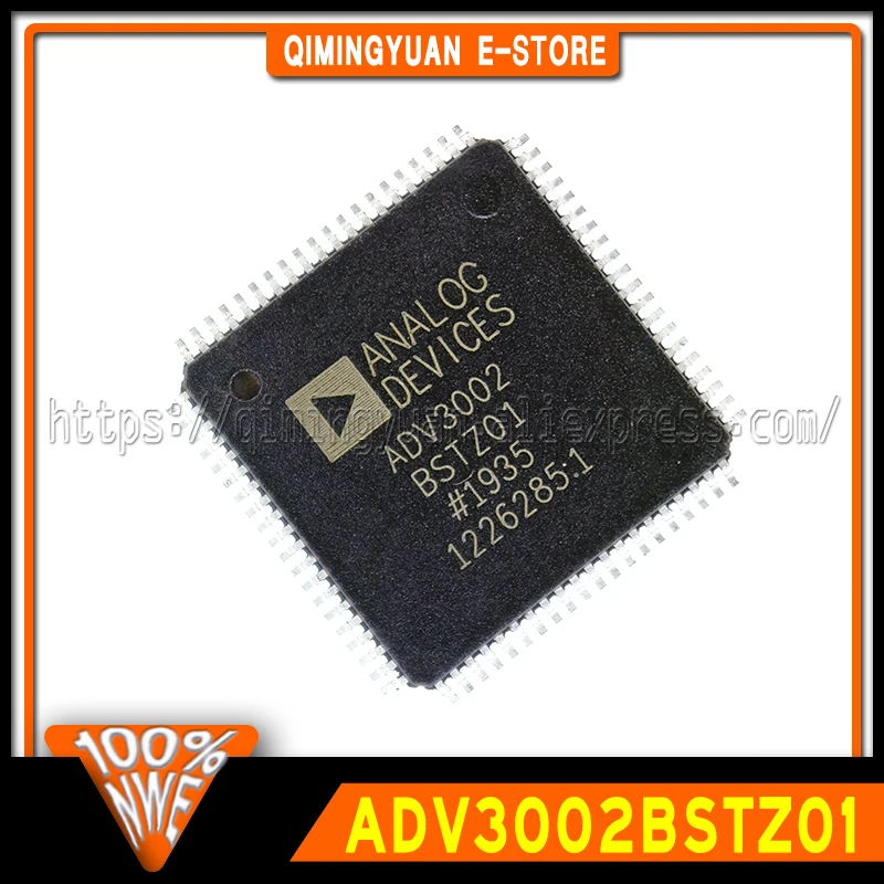 1~20PCS/LOT ADV3002BSTZ01 ADV3002 QFP80 High-performance video processing chip 100% New Spot stock