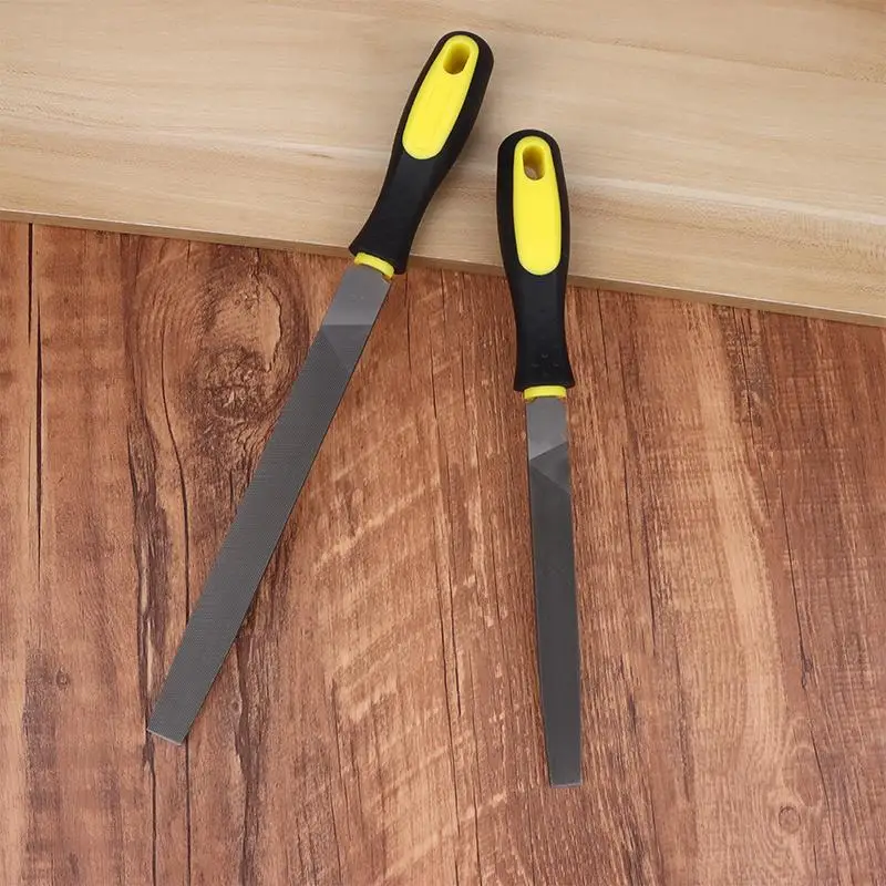 ~New! 6/8/10/12 Inch High Carbon Steel Flat File Durable Sharp Files For Stone Glass Metal Sanding Tool Woodworking Hand Tools