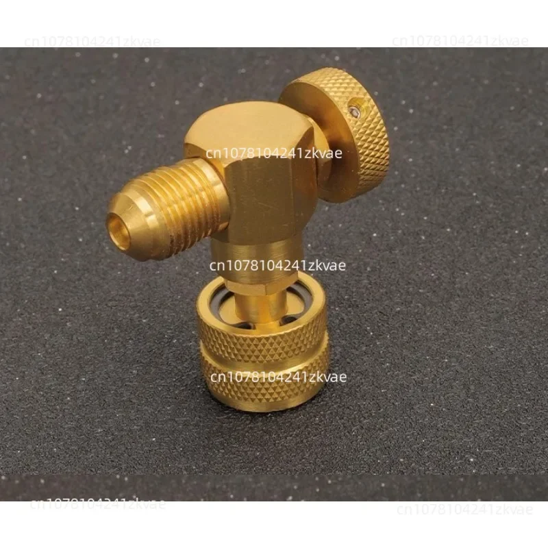 90-degree Air-conditioning Filling Safety Valve R32R410 Valve Refrigerant Filling Adapter  Tool