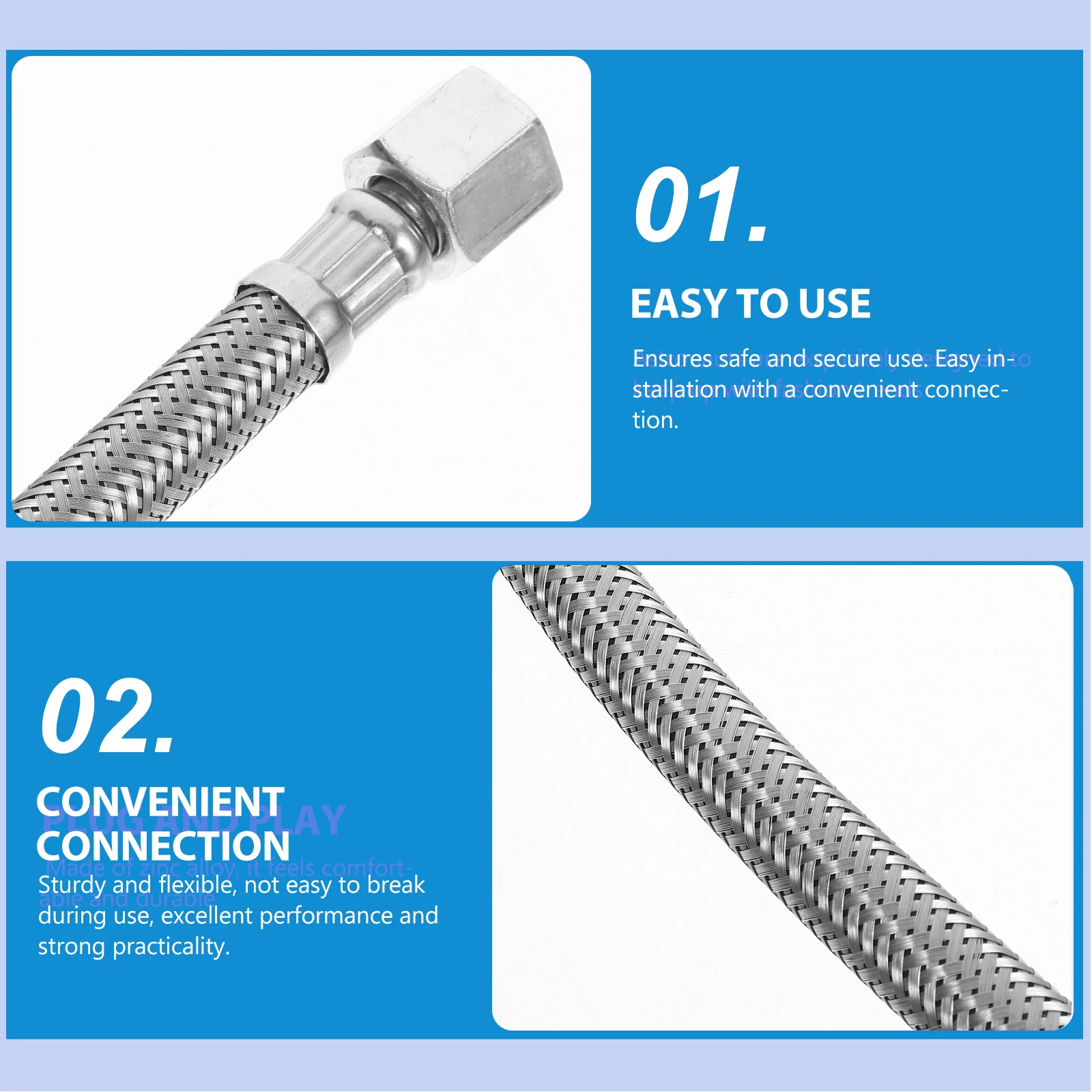 

Aluminum Pipe Check Valve 280MM Stainless Steel Hose Air Compressor Exhaust Tube Pneumatic Pipes Replacement Parts