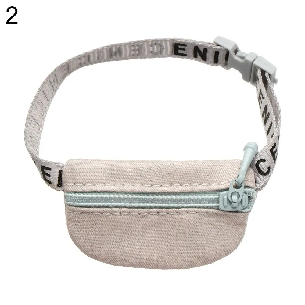 

New 1/6 1/8 1/12 Accessories Vest Cloth Bag Dolls Backpack PU Leather Bag Doll Accessories