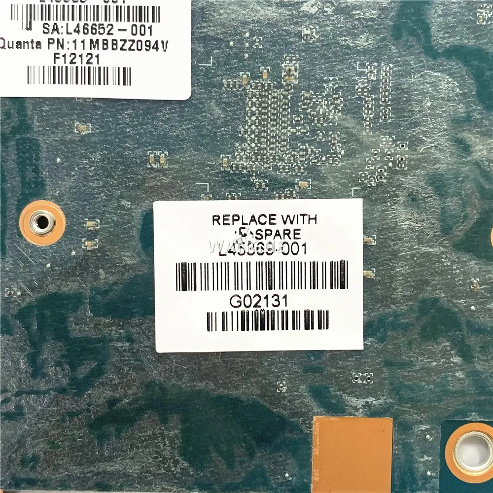 Imagem -02 - Placa-mãe para hp Chromebook x2 12-f014d Da0d9ambag0 L45369001 100 de Trabalho