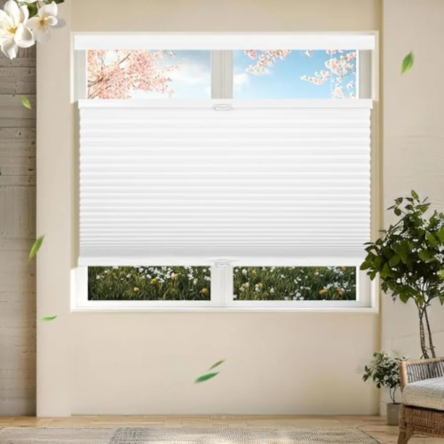 

Top Down Bottom Up Cellular ShadesBlackout Blinds Noise Reduction Cordless Cellular Shades Room Darkening Honeycomb Blinds Blac