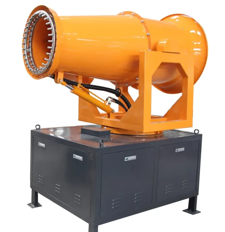 High Pressure Water Mist Cannon 80-100m Range | Construction Dust Control Fog Pump Spray Machine | Factory Direct