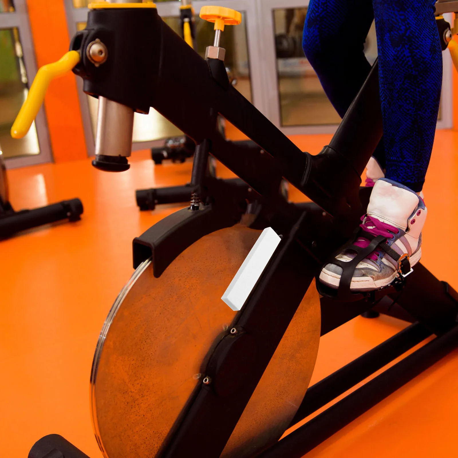 

Fitness Bike Brake Pad Wear-Resistant Non-Slip Strong Durable Exercise Braking Pads Indoor Cycling Brake Pads Bike Accessories